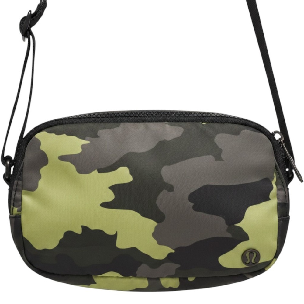 Lululemon Everywhere Belt Bag 1L Heritage 365 Camo Neon Yellow Multi Crossbody